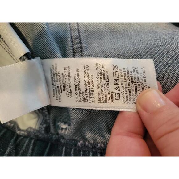 NWT J Crew Size 30 TALL blue denim drapey wide leg jeans - Picture 4 of 4